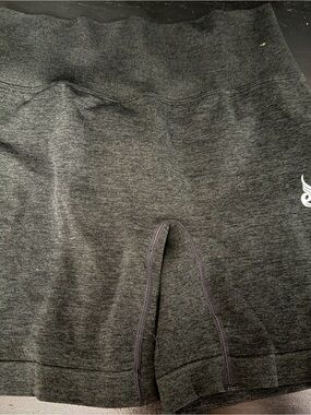 Ryderwear Charcoal Seamless High-Waist Bike Shorts